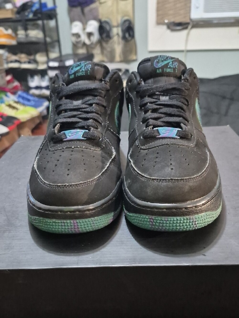 Nike Air Force 1 Low "Marbled Swoosh Pack" (2014) M10/W11.5 EUC - Picture 4 of 10